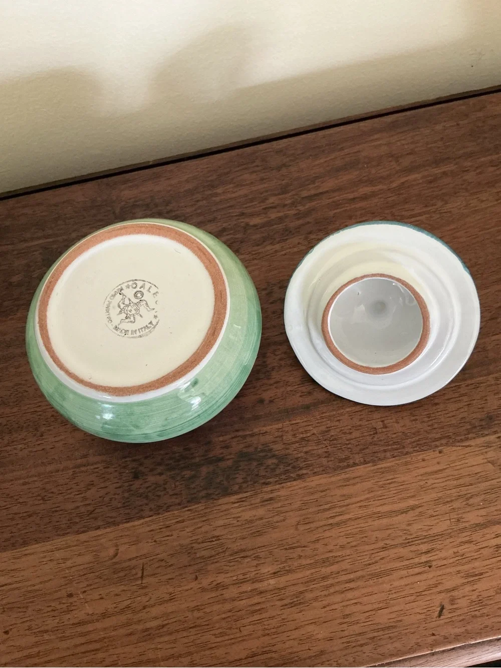 Hand-Painted Caleca Cream & Sugar Italy
